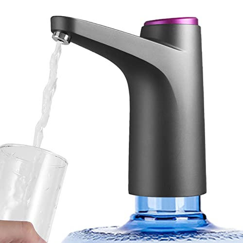 Golden Deer 5-Gallon Water Bottle Dispenser - Portable USB Rechargeable Water Pump for 2.5, 3, 4 & 5 Gallon Bottles