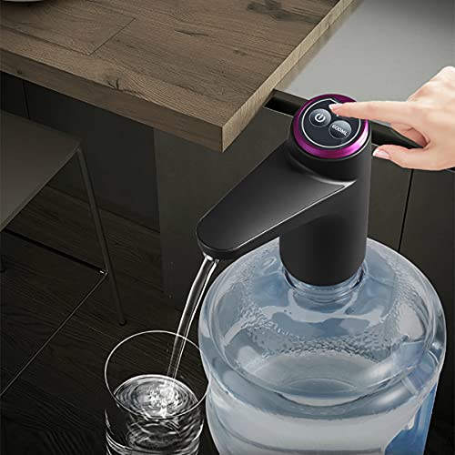 Golden Deer 5-Gallon Water Bottle Dispenser - Portable USB Rechargeable Water Pump for 2.5, 3, 4 & 5 Gallon Bottles