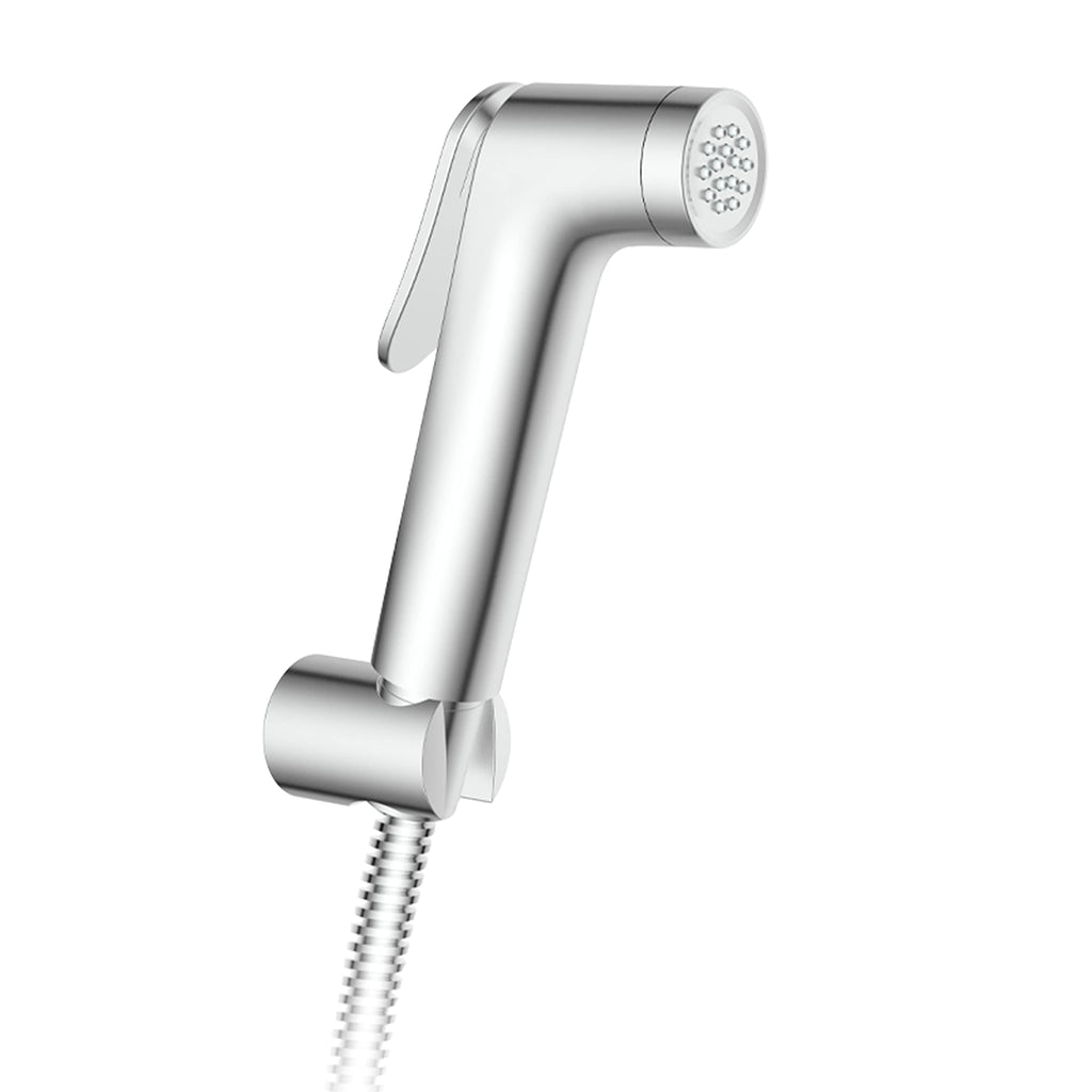 JOMOO Shattaf Set - Bidet Sprayer for Toilet with 47" Stainless Steel Hose | Wall Mounted Handheld Bathroom Spray for Personal Hygiene | Chrome