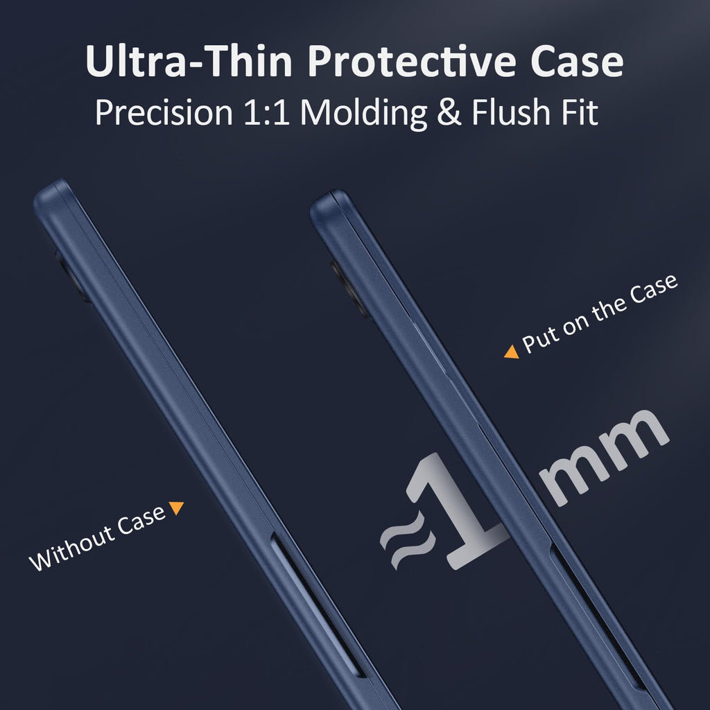 Musieso Case Compatible with MacBook New 13 Inch 2026 Model A3404 with A18 Pro Chip, 4-in-1 Bundle with Matte Finish, Smooth Snap & Fingerprint Resistant, Translucent Indigo Blue