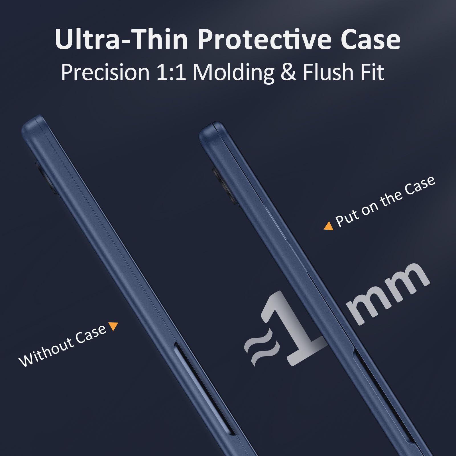 Musieso Case Compatible with MacBook New 13 Inch 2026 Model A3404 with A18 Pro Chip, 4-in-1 Bundle with Matte Finish, Smooth Snap & Fingerprint Resistant, Translucent Indigo Blue