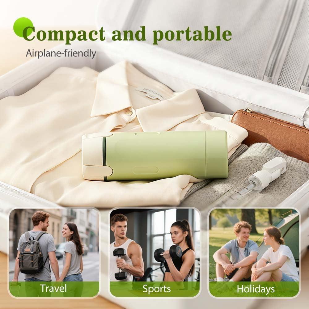 4 in 1 Travel Dispenser Bottle, Leak-Proof Travel Bottles for Toiletries & Serums, TSA Approved Refillable Travel Kit, Pump Containers, Luggage & Travel Accessories, 30ml(3 x 4 Bottle)