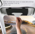 Carstous Leather Car Tissue Holder & Visor Organizer – Cartbox02B, Black, Fits Headrest, Seat & Door Pocket