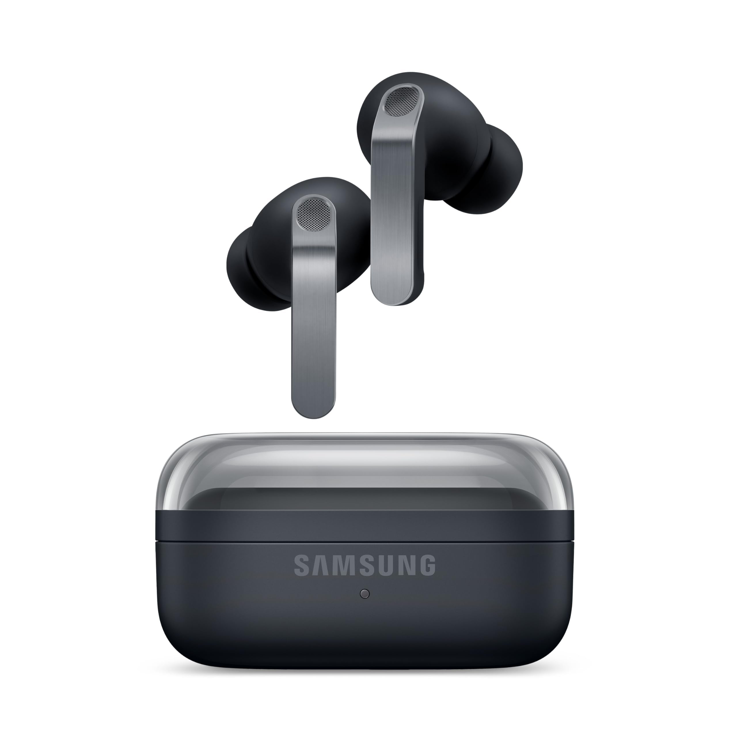 Samsung Galaxy Buds 4 Pro, Black, Real Metal Blade, Two-Way Speaker & Dual Amplifier, Active Noise Cancellation, Adaptive Noise Control, Seamless Connection (UAE Version)