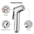 JOMOO Shattaf Set - Bidet Sprayer for Toilet with 47" Stainless Steel Hose | Wall Mounted Handheld Bathroom Spray for Personal Hygiene | Chrome