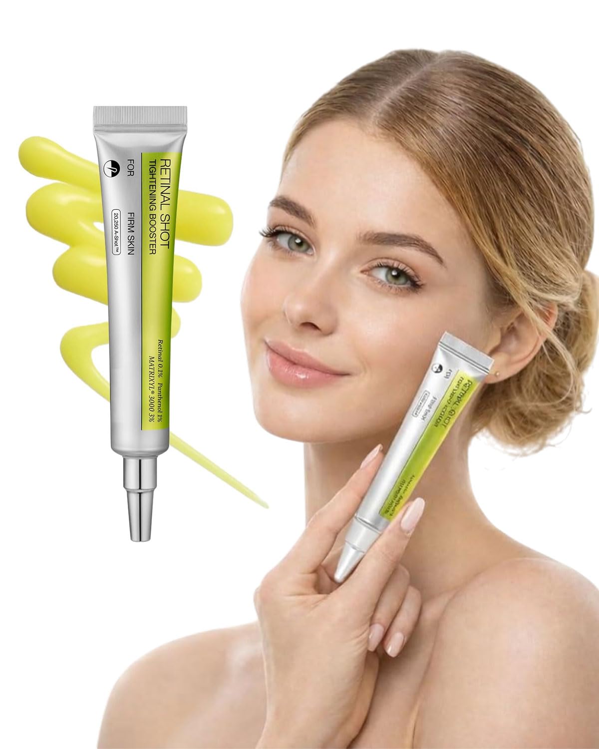 Retinol Firming Concentrate with Moisture Against Wrinkles & Fine Lines, Mild Face Care for All Skin Types, Retinal Moisturising Cream 15 ml