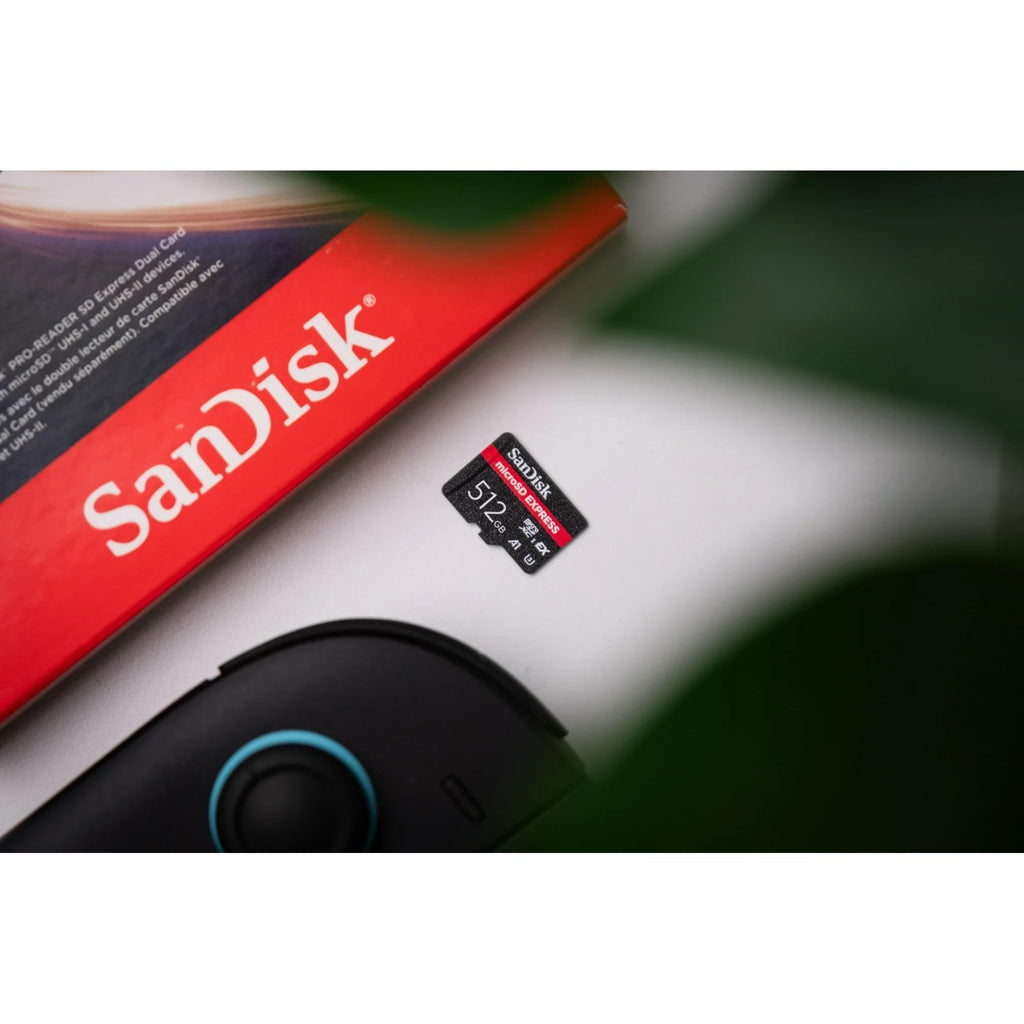SanDisk GamePlay MicroSD Express Card 512GB for Nintendo Switch 2, Read Up to 880MB/s, Write Up to 650MB/s - SDSQXFN-512G-AW6GN