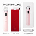 Medicube AGE-R Booster Pro Pink – 6-in-1 Real Glass Beauty Massage Device for Glass Skin, Korean Skincare