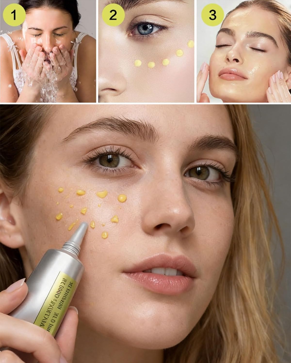 Retinol Firming Concentrate with Moisture Against Wrinkles & Fine Lines, Mild Face Care for All Skin Types, Retinal Moisturising Cream 15 ml