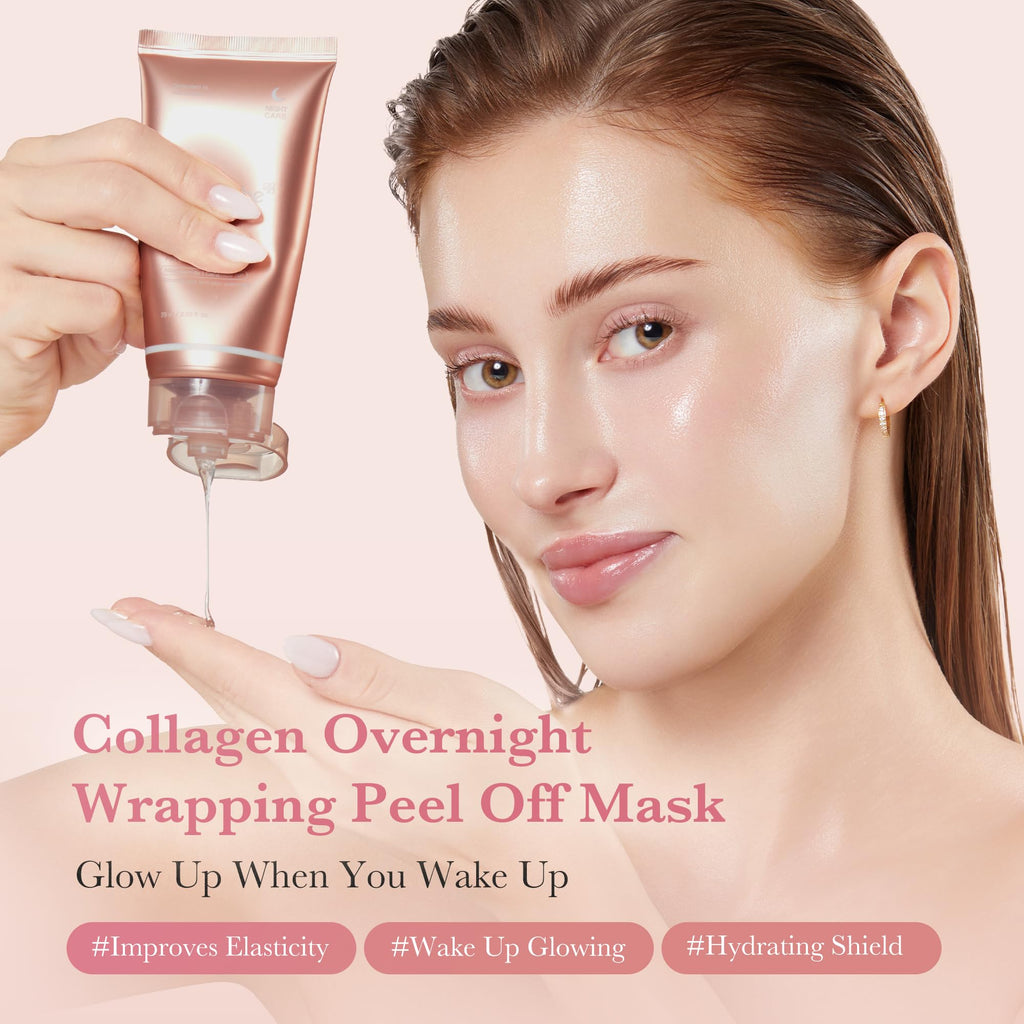 Medicube Collagen Overnight Face Mask – Elasticity & Hydration Care, Reduces Sagging & Dullness, Korean Skincare 2.53 fl oz